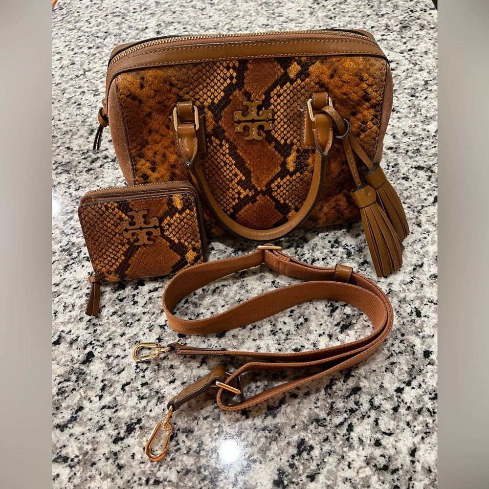 Tory Burch, purse and wallet matching set